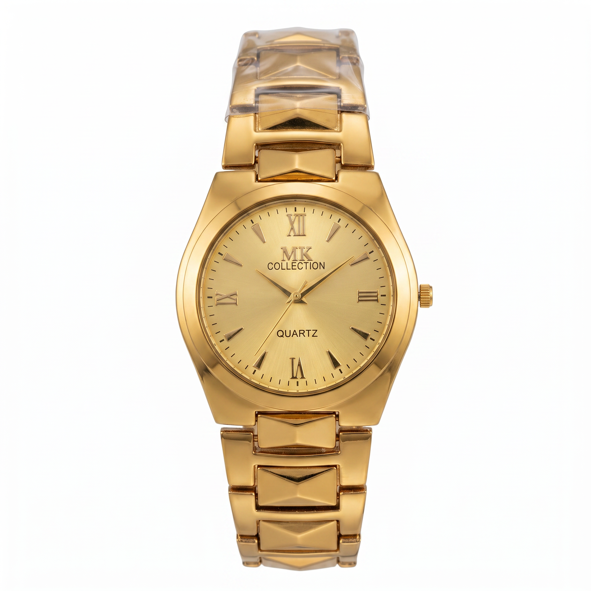 Gold Tone Stainless Steel Watch for Men