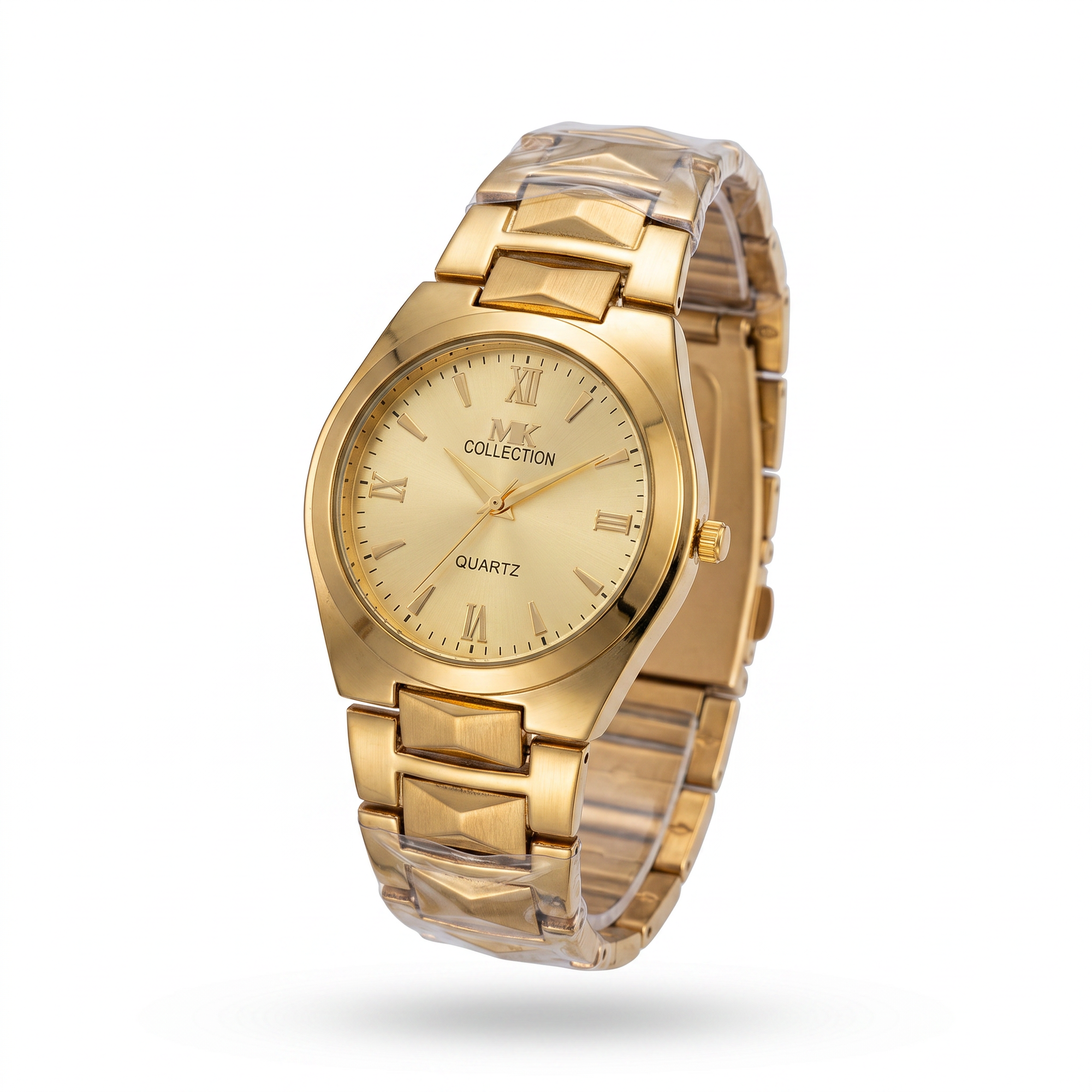 Gold Tone Stainless Steel Watch for Men