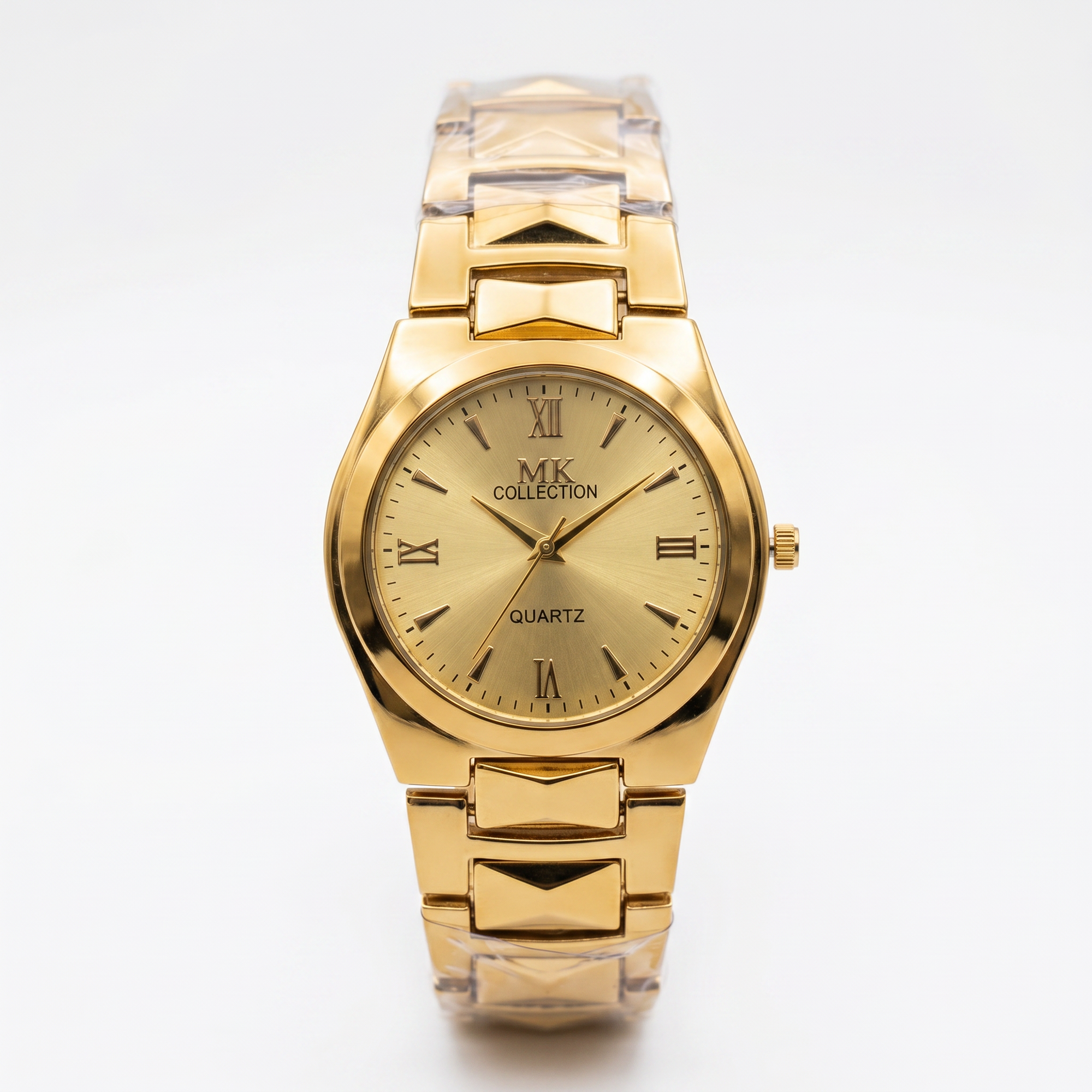 Gold Tone Stainless Steel Watch for Men