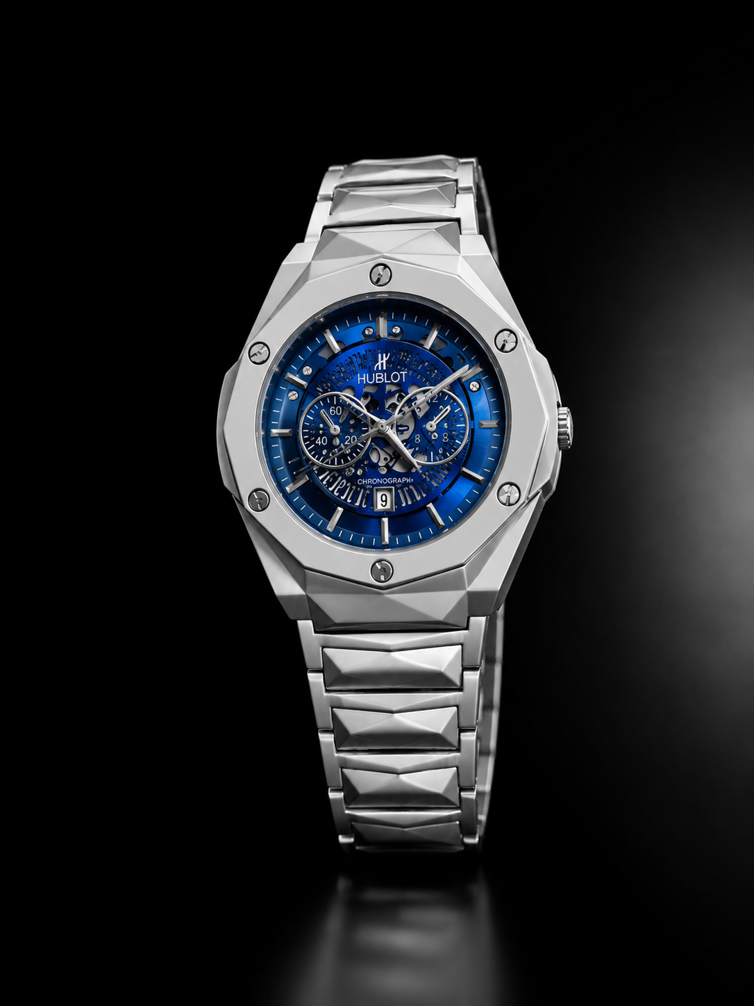 Heavyweight Diamond Cut Men's Watch
