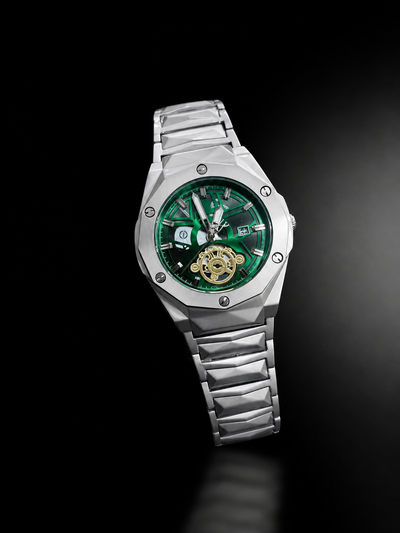 Heavyweight Diamond Cut Men's Watch
