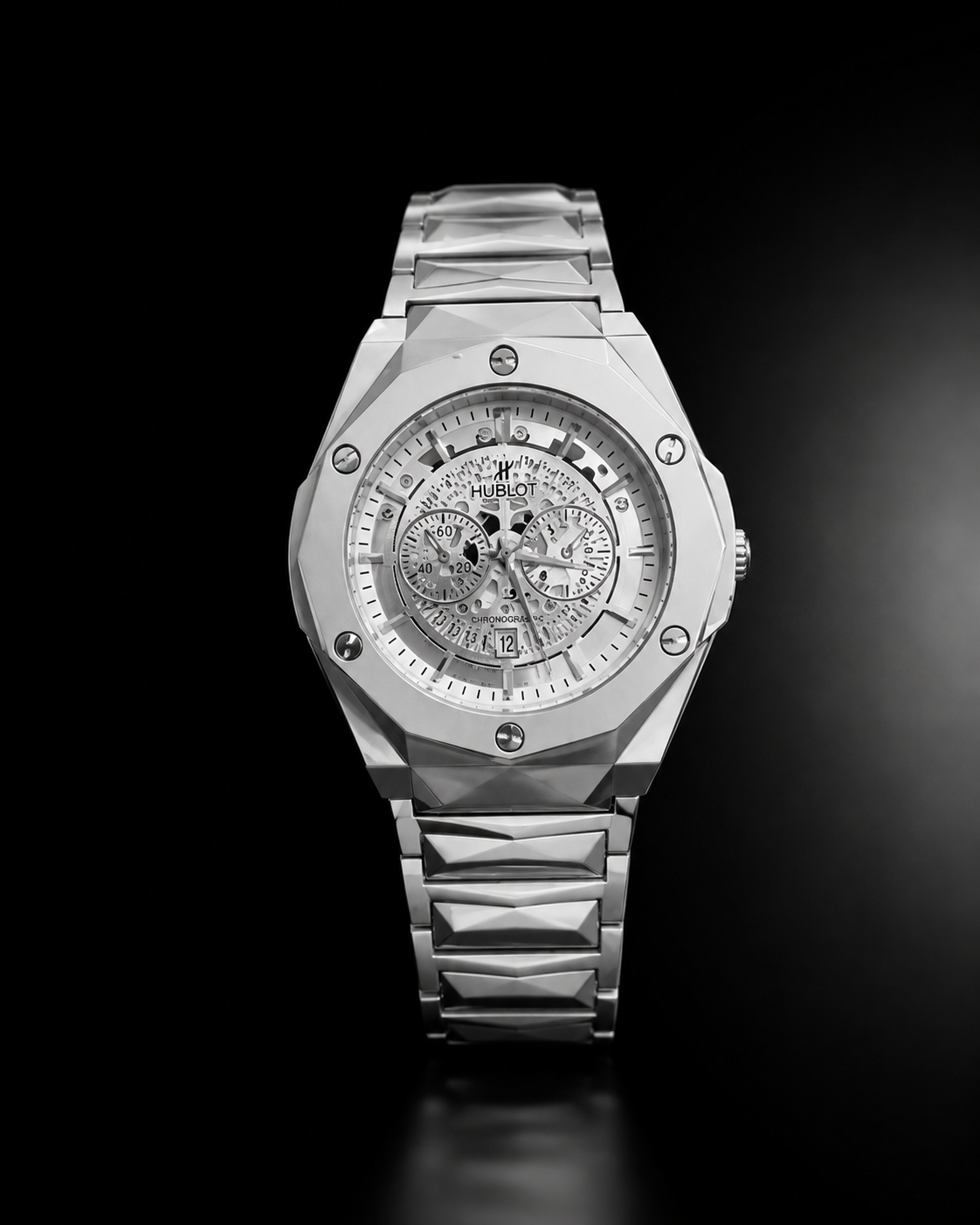 Heavyweight Diamond Cut Men's Watch