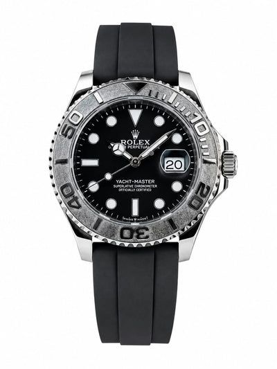 Men's Rolex Submariner Gold Black Water Resistant Watch